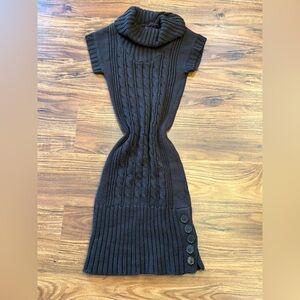 She's Cool Brown Cowl Neck Sweater